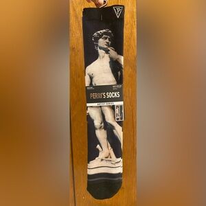 PERRI’s Socks Featuring The Statue of David Michelangelo